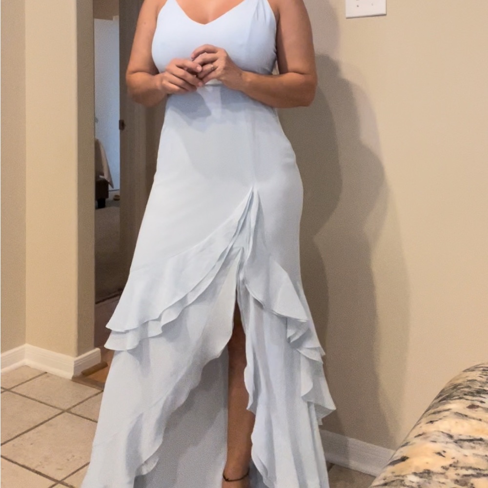 Blue Lulu’s dress, brides maid/ wedding attire